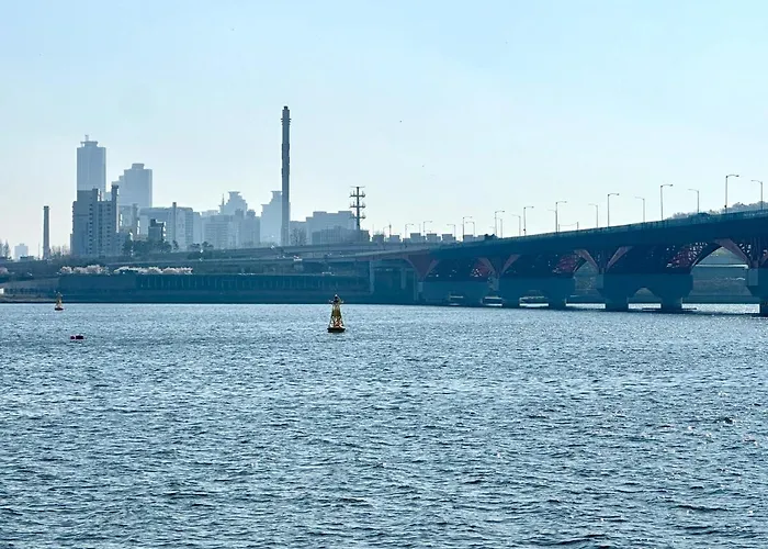 Appartement #mangwon Market#han River Park#mangnidan-gil#10 Minutes To Hongdae#4 Queen Beds