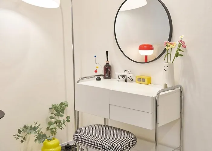 Appartement #mangwon Market#han River Park#mangnidan-gil#10 Minutes To Hongdae#4 Queen Beds Seoel