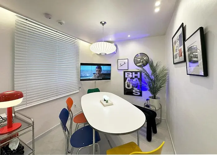 #mangwon Market#han River Park#mangnidan-gil#10 Minutes To Hongdae#4 Queen Beds Appartement *