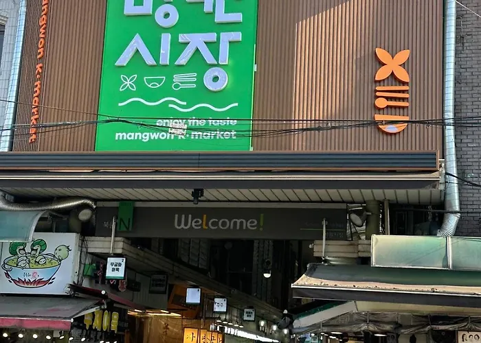 #mangwon Market#han River Park#mangnidan-gil#10 Minutes To Hongdae#4 Queen Beds Appartement Seoel